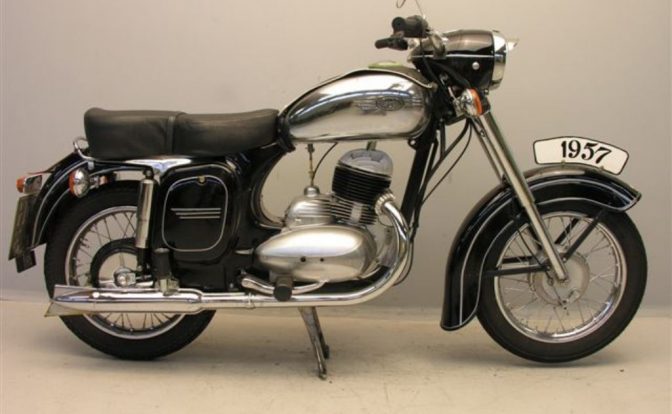 1958 Jawa Motorcycle