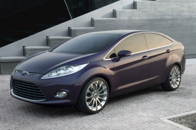 New Ford Fiesta Sedan