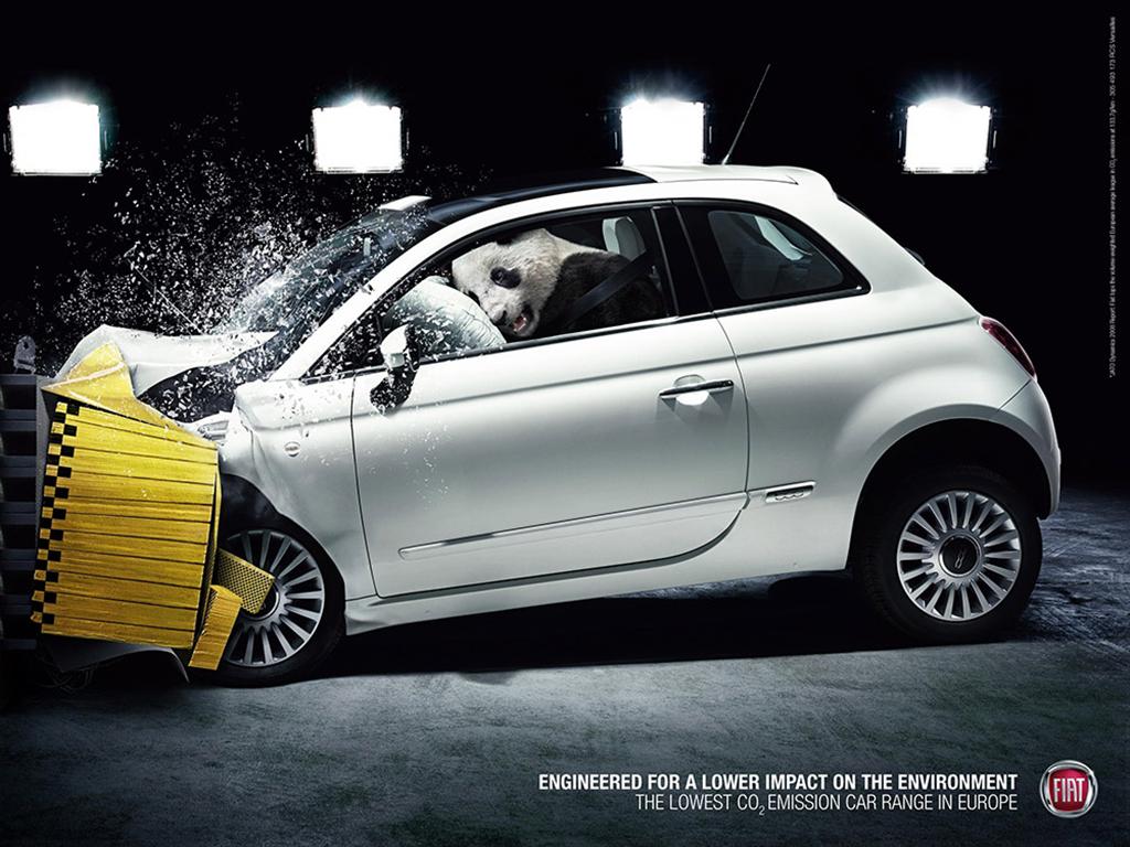 fiat 500 panda crash