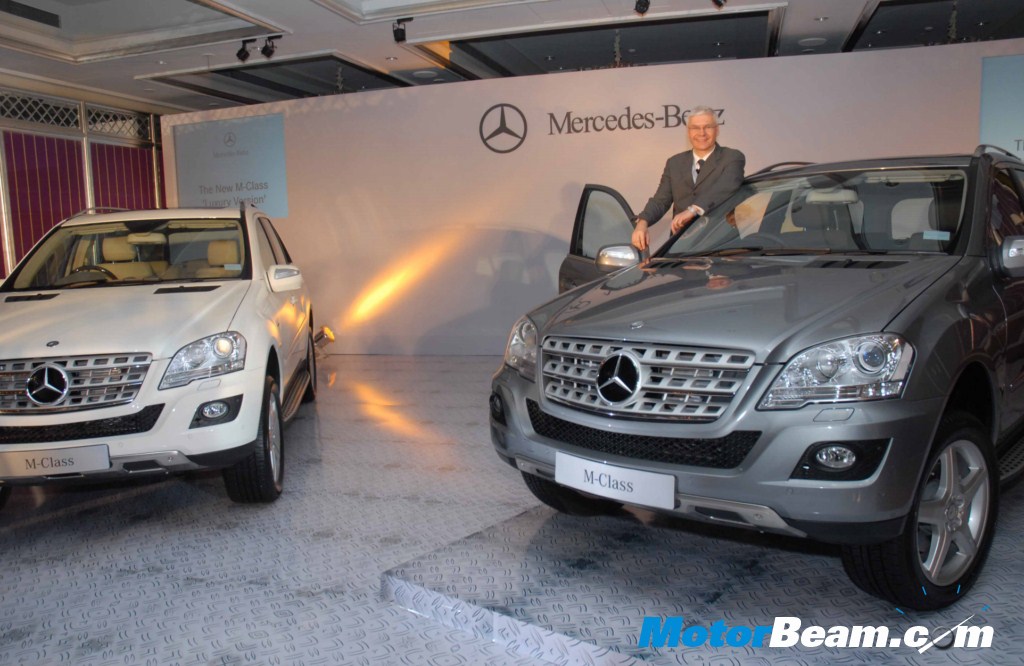 2010_Mercedes_M-Class_India