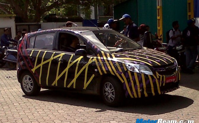 2012 Chevrolet Sail On Test