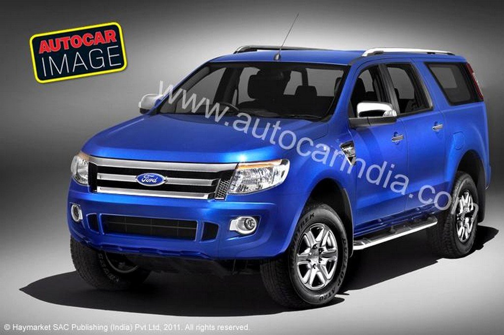 2012 Ford Endeavour front