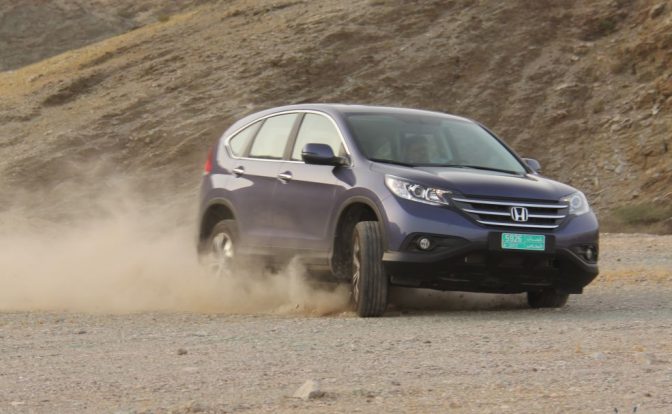 2012 Honda CR-V Handling