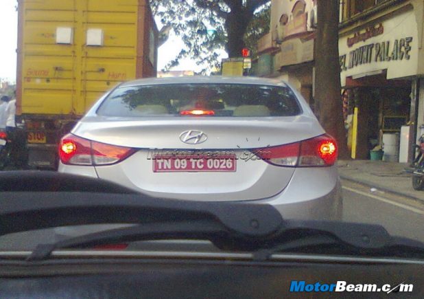 2012 Hyundai Elantra Spied