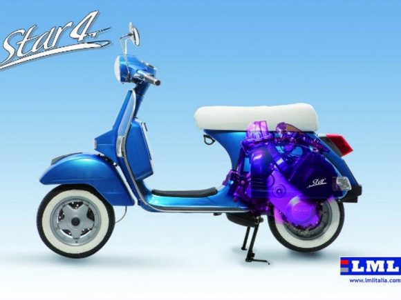 2012 LML 125cc 4T Automatica Side