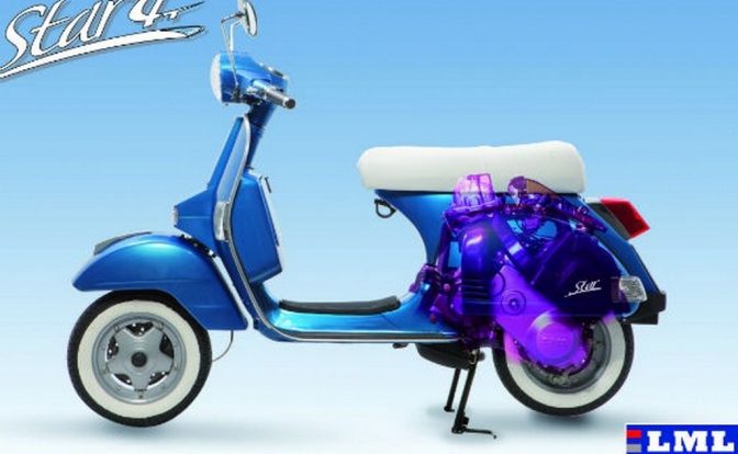 2012 LML 125cc 4T Automatica Side