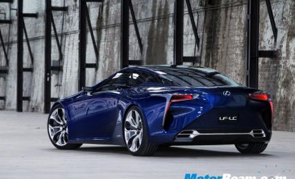 2012 Lexus LF-LC Blue Concept Rear