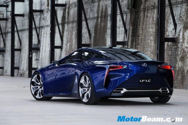 2012 Lexus LF-LC Blue Concept Rear