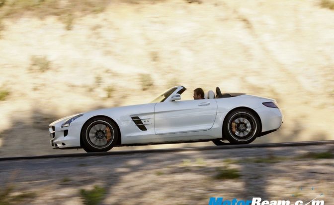 2012 Mercedes Benz SLS AMG Roadster side