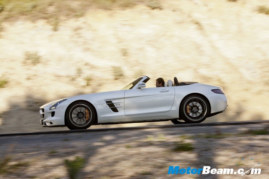 2012 Mercedes Benz SLS AMG Roadster side