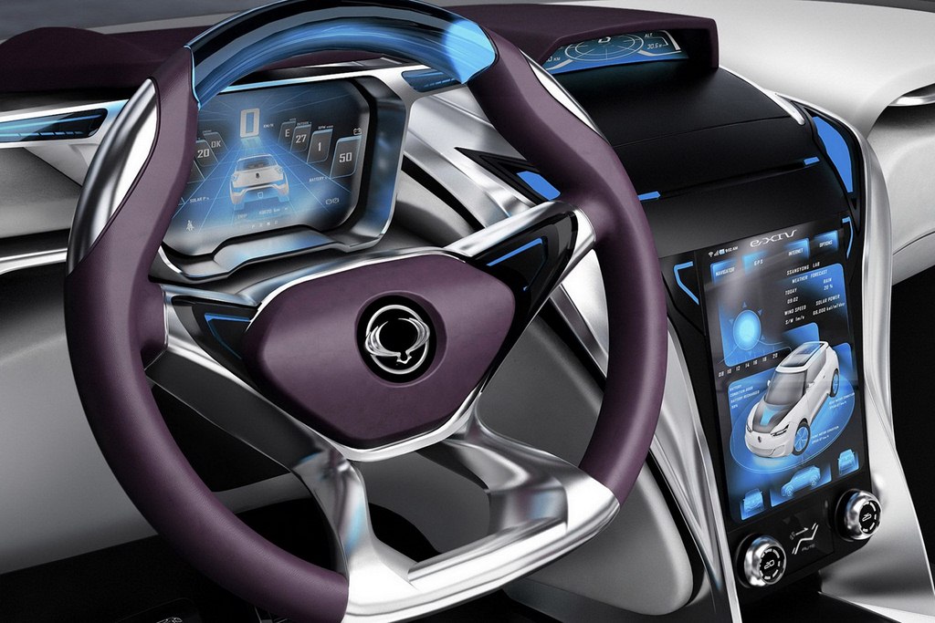 2012 SsanYong eXIV Dashboard