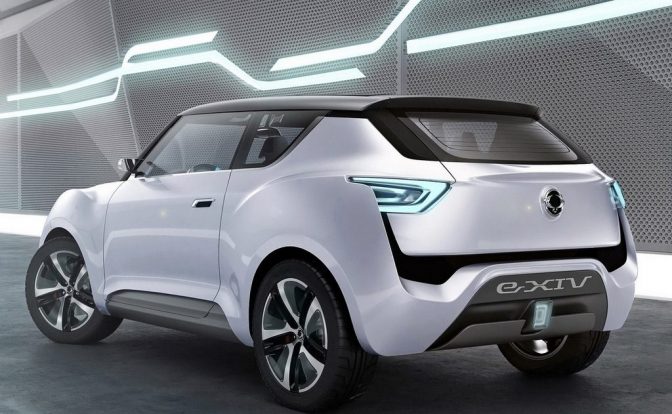 2012 SsanYong eXIV Paris Motor Show