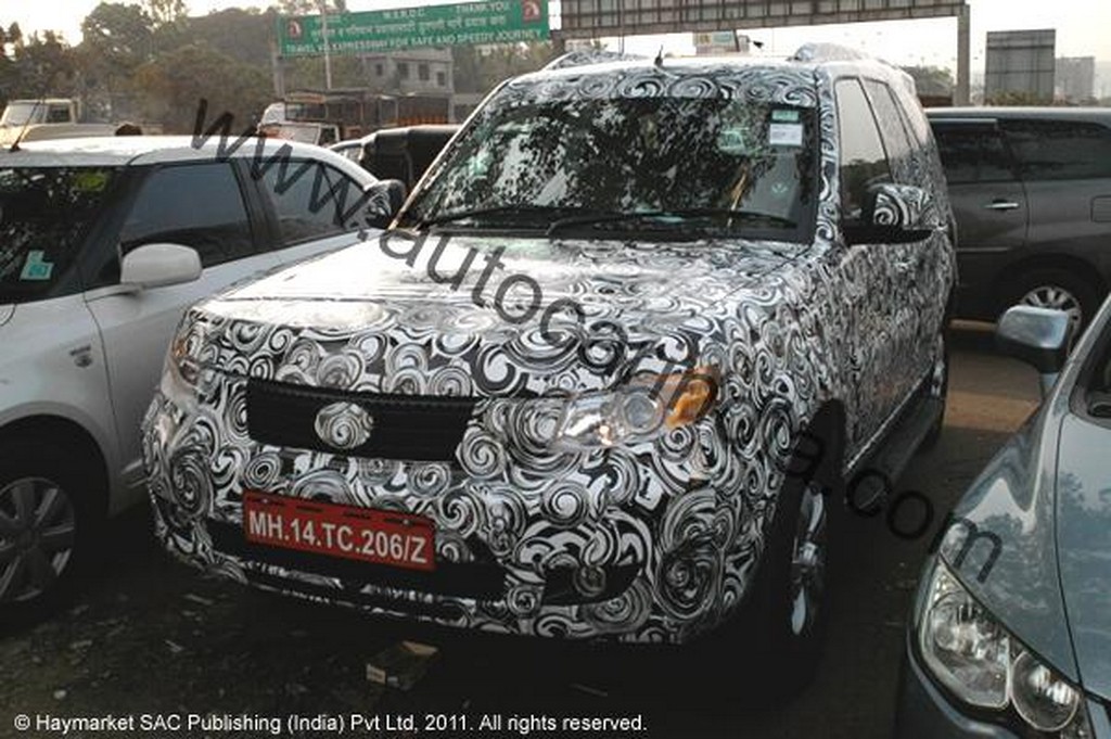 2012 Tata Safari Merlin front left