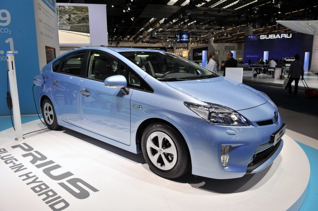 2012 Toyota Prius front