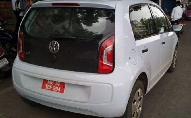 2012 Volkswagen Up Spied