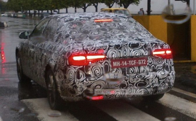 2012 Audi A4 Spied India