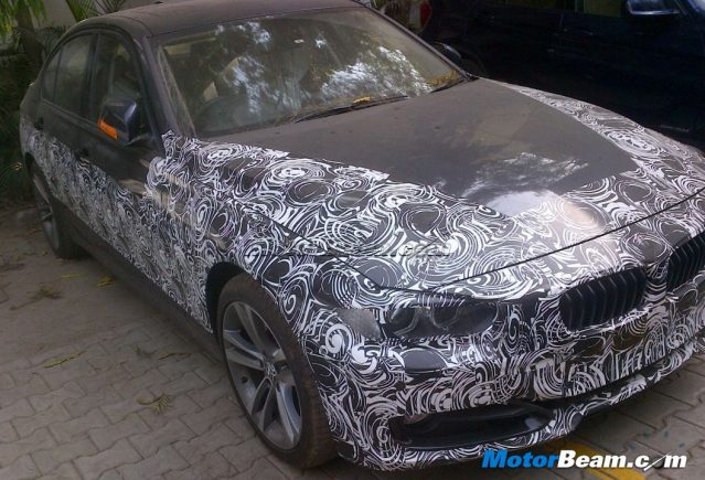 2012 BMW 3-Series F30 Spied
