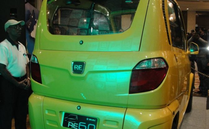 2012 Bajaj RE60 Rear