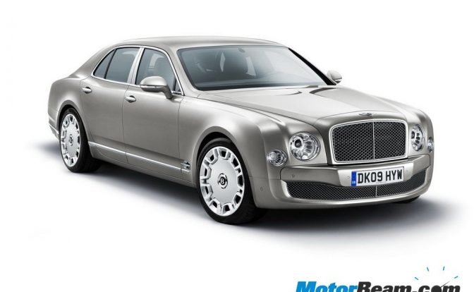 2012 Bentley Mulsanne front