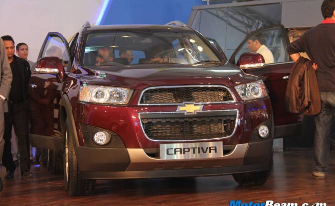 2012 Chevrolet Captiva Launch