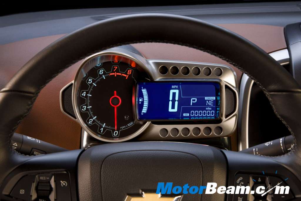 2012_Chevrolet_Sonic_Instrumentation 2012_Chevrolet_Sonic_Instrumentation