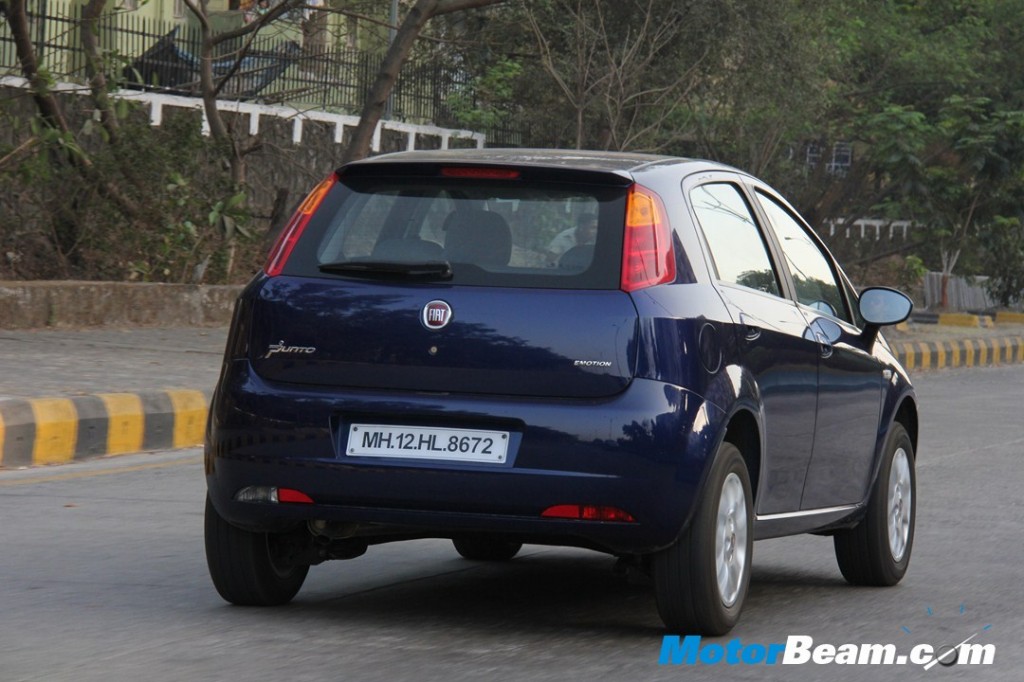 2012_Fiat_Grande_Punto_Rear 2012 Fiat Grande Punto Rear