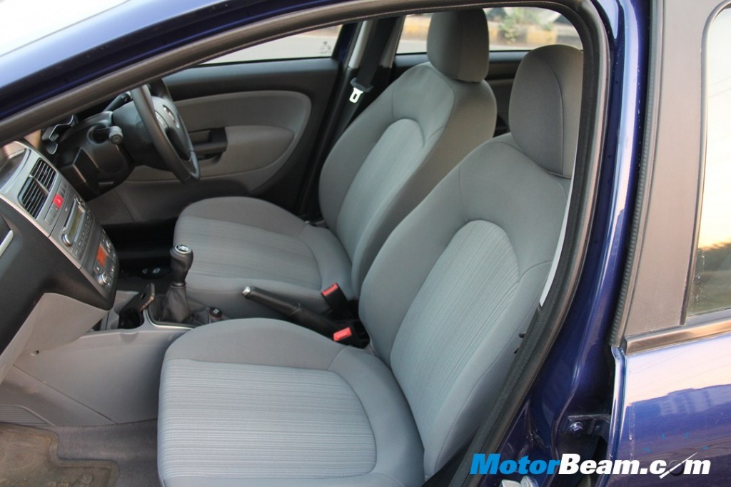 2012_Fiat_Grande_Punto_Seats 2012 Fiat Grande Punto Seats