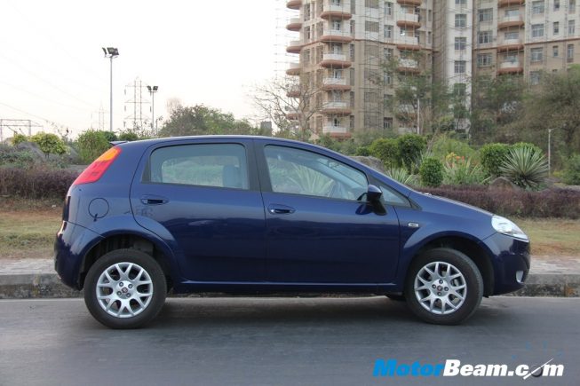 2012 Fiat Grande Punto Side Profile