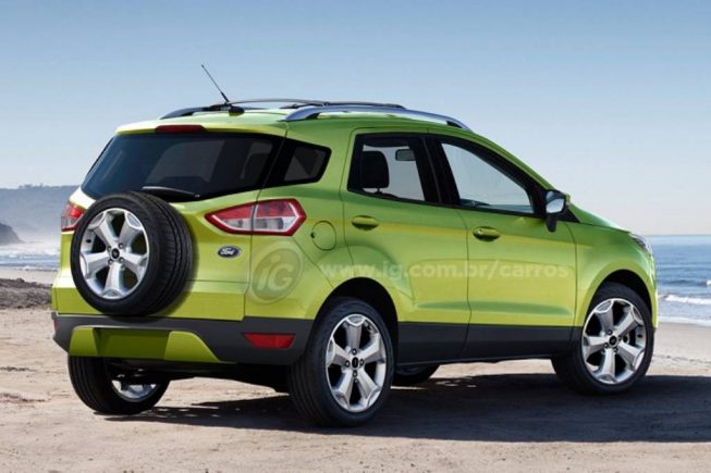 2012 Ford EcoSport Rear