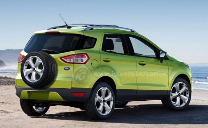 2012 Ford EcoSport Rear
