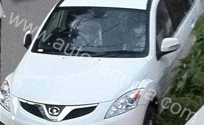 2012 Haval H5 spy shot front