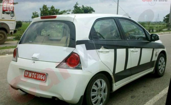 2012 Honda Brio Spy Picture