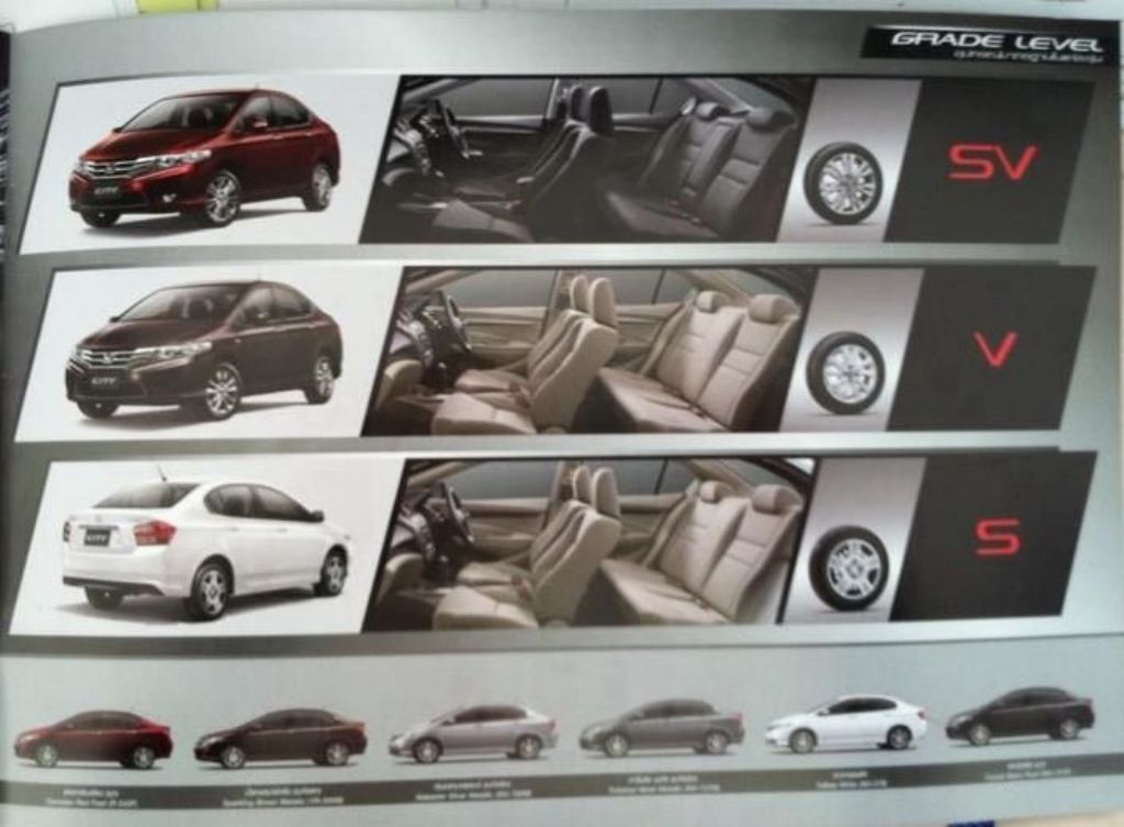 2012 Honda City Facelift Brochure 2012 Honda City Facelift Brochure