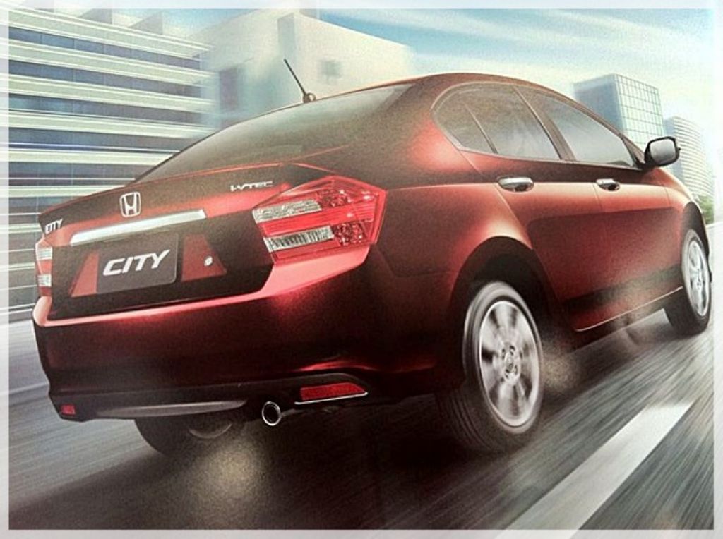 2012 Honda City Facelift Rear 2012 Honda City Facelift Rear