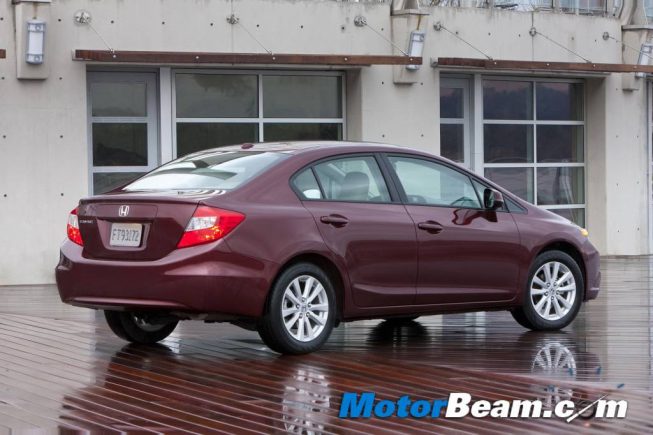 2012 Honda Civic Rear