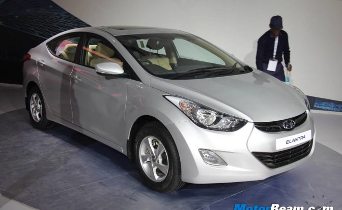 2012 Hyundai Elantra Auto Expo