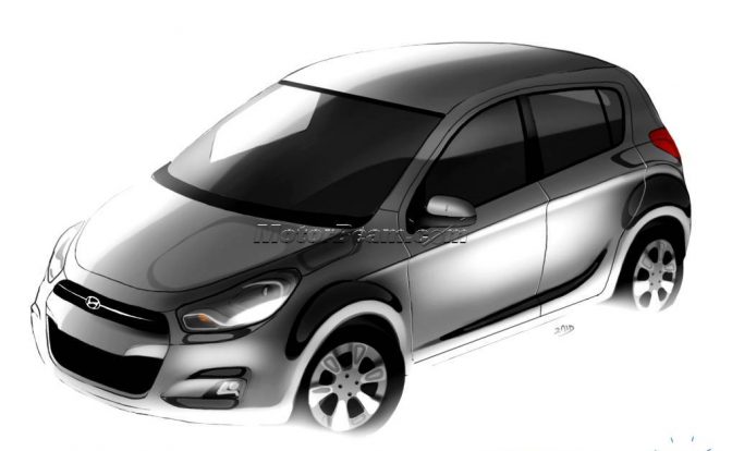 2012 Hyundai i20 Render