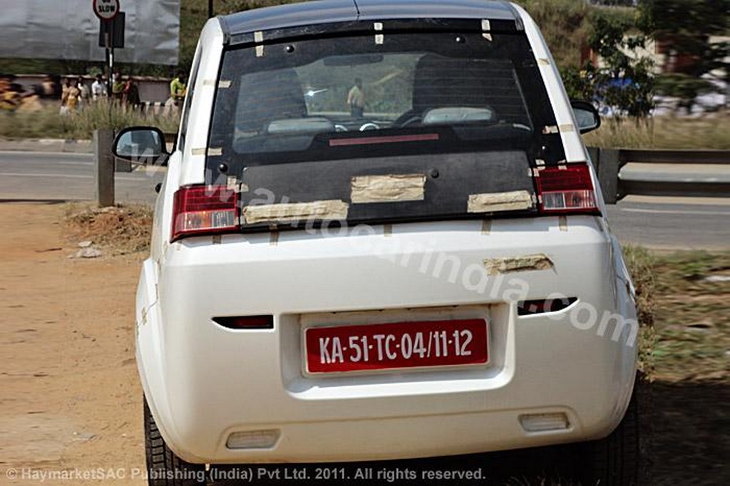 2012 Mahindra Reva rear