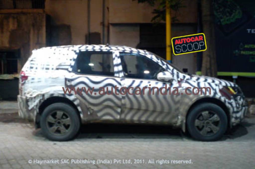 2012 Mahindra World SUV Undisguised 2012 Mahindra World SUV Undisguised