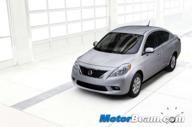 2012_Nissan_Sunny_India