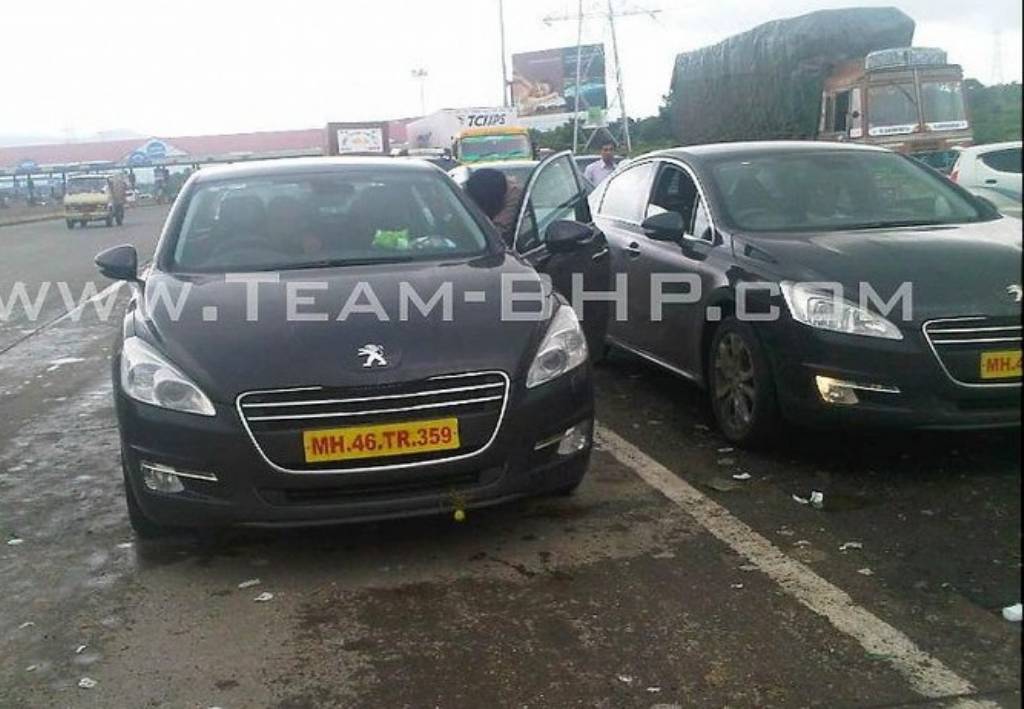 2012 Peugeot Spied India 2012 Peugeot Spied India