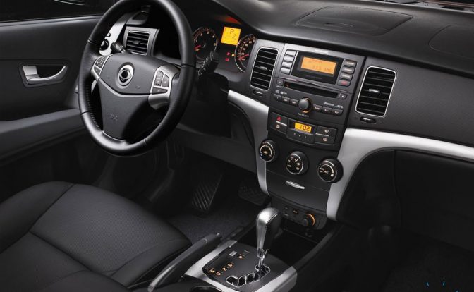 2012 Ssangyong korando interior