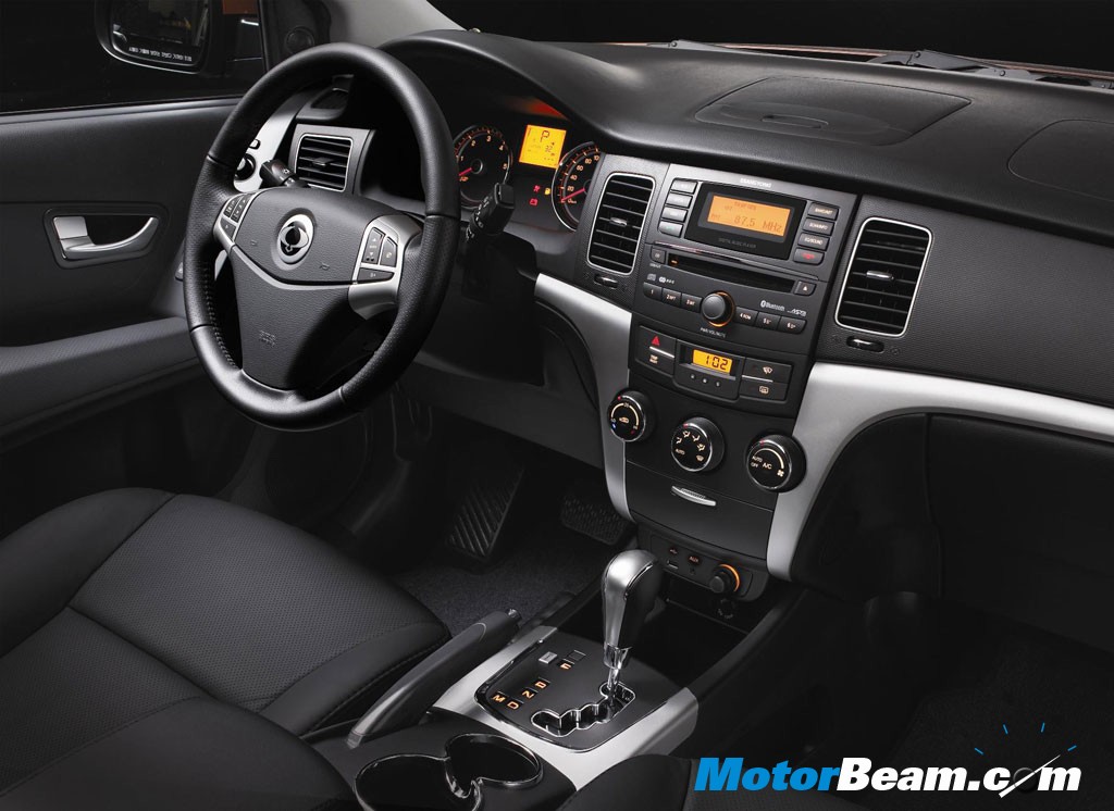 2012 Ssangyong korando interior