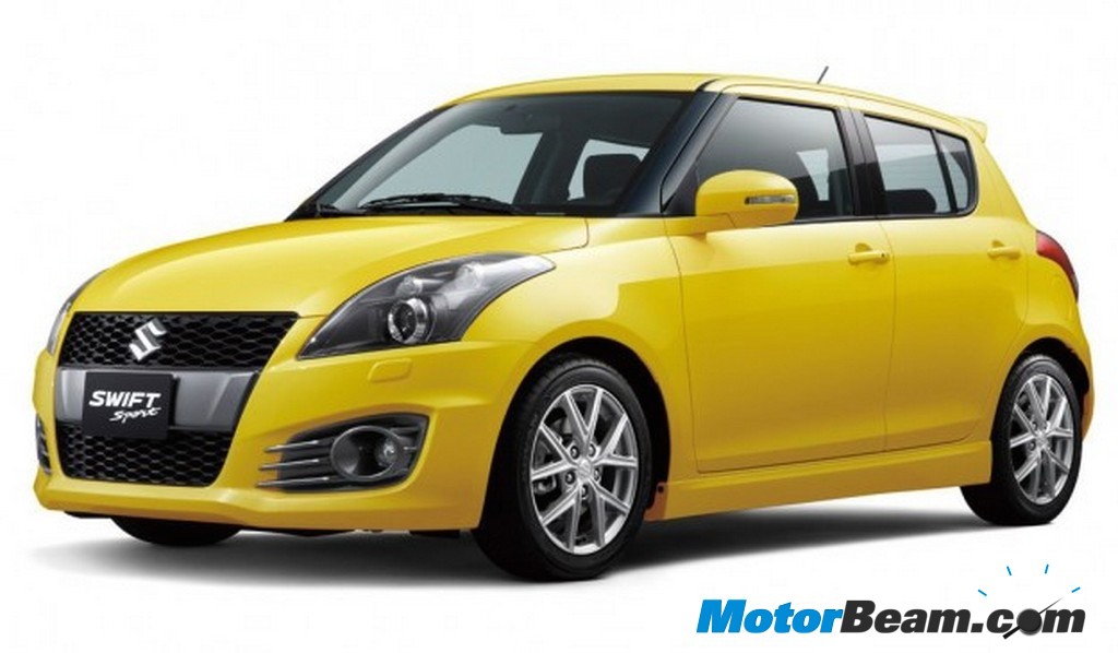 2012 Swift Sport front 2012 Swift Sport front