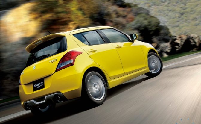 2012 Swift Sport rear