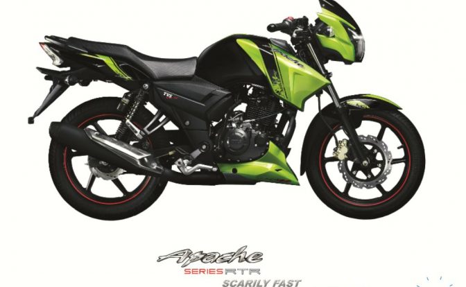 2012 TVS Apache Facelift