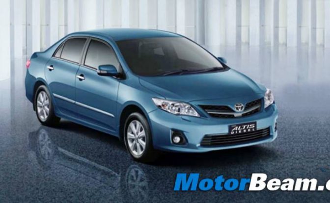 2012 Toyota Corolla Altis
