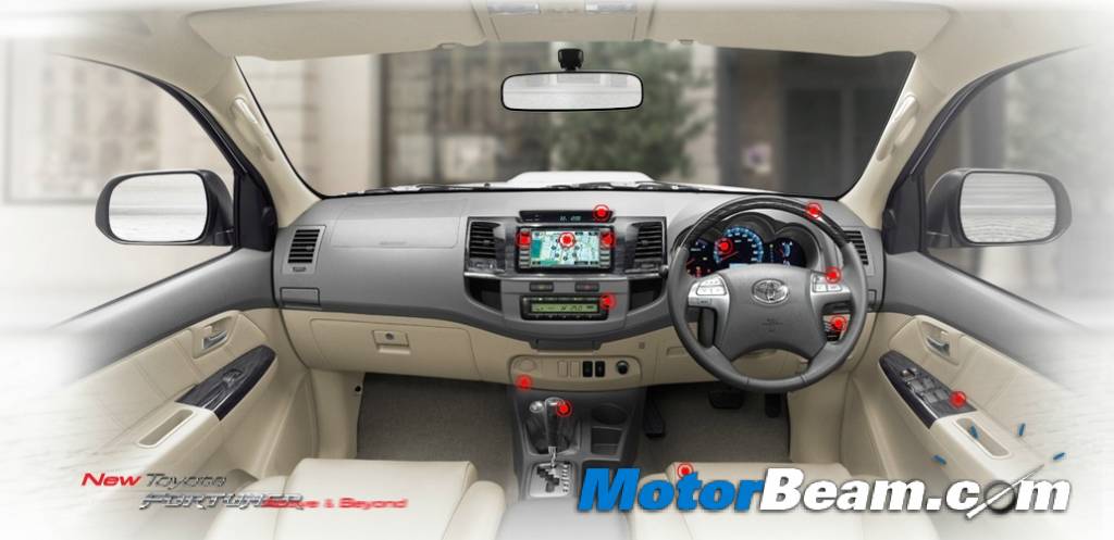 2012 Toyota Fortuner Dashboard 2012 Toyota Fortuner Dashboard
