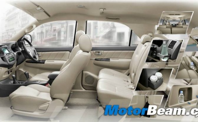 2012 Toyota Fortuner Interiors