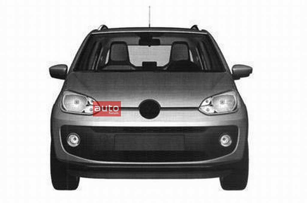 2012 VW Up! Patent Front